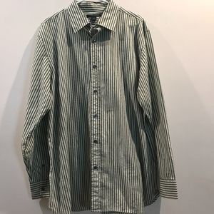 Banana Republic striped button down